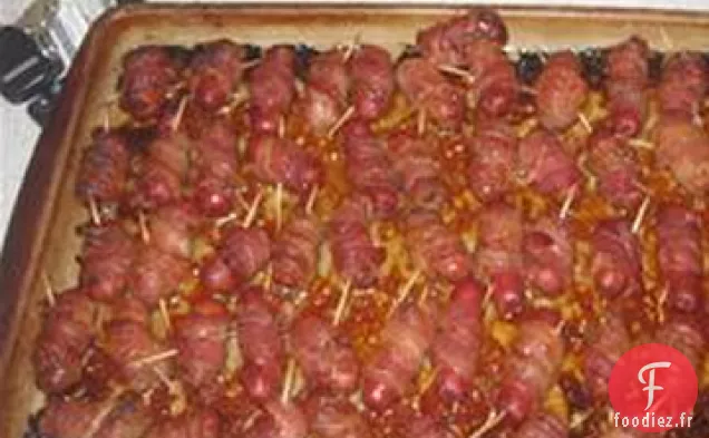 Hot-Dogs Enveloppés de Bacon