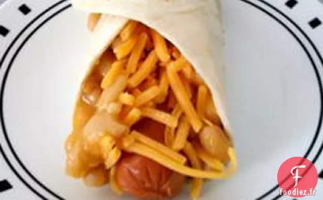 Rouleaux de Quesadilla Beanie Weenie