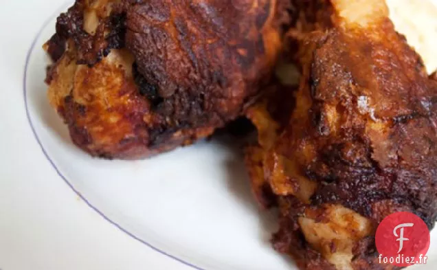 Poulet Frit au Chili Vert