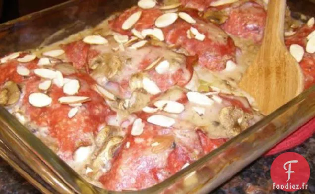 Poulet Crémeux aux Champignons