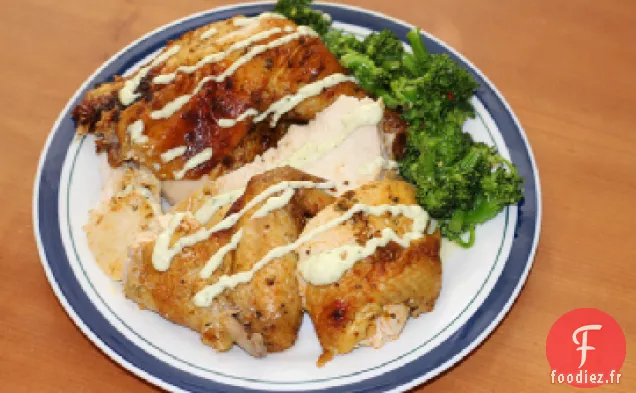 Poulet Orange Cuit au Four