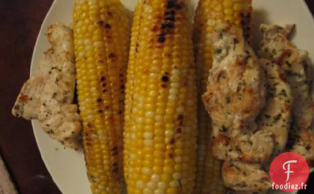 Poulet au Citron Et à l'Origan Grillé