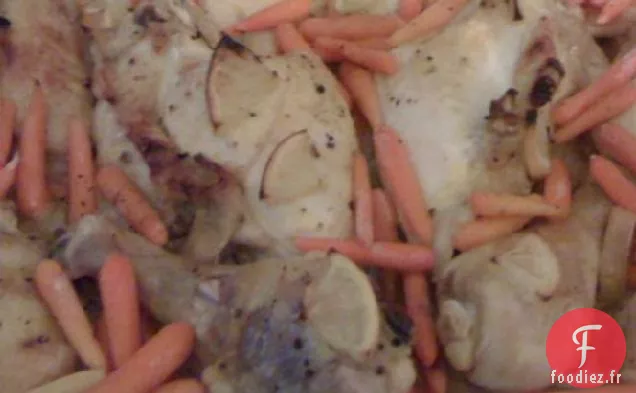 Poulet Rôti À La Marocaine