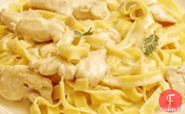 Alfredo de Poulet aux Nouilles Fettuccini
