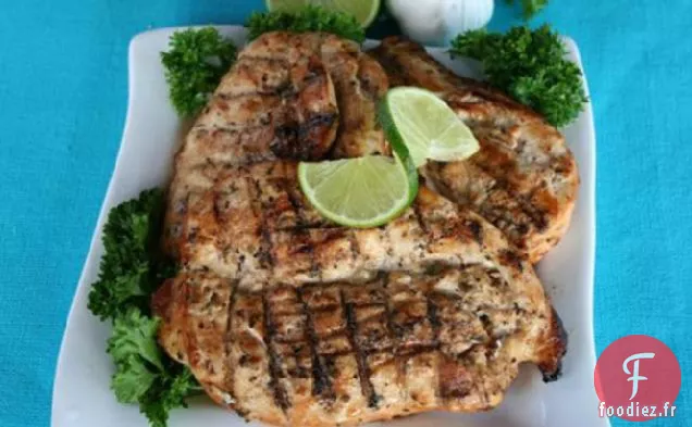 Poulet aux Herbes au Citron Vert