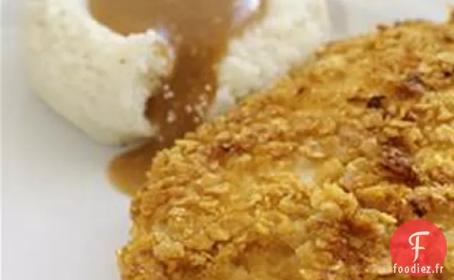 Poulet Cuit au Four à faible Teneur en Gras