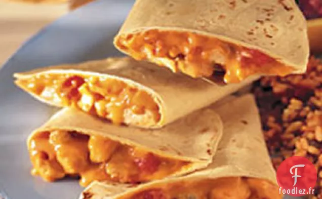 Quesadillas au Poulet au Fromage