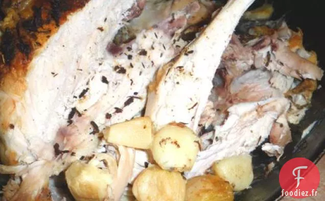 Poulet aux Flocons de Maïs Frit au Four