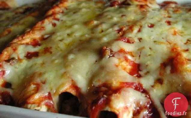 Enchiladas au Poulet au Fromage