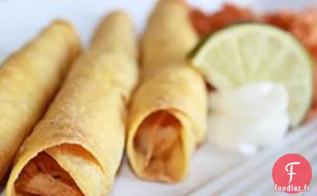 Taquitos De Poulet Faciles