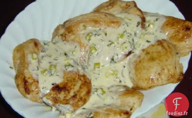 Poulet à la Crème à l'Estragon de Southern Living