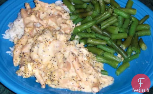 Ma Version Allégée de Poulet aux Graines de Pavot