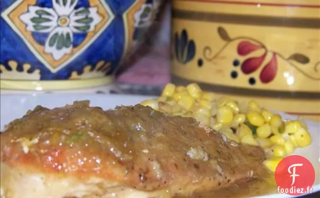 Poulet Facile au Citron Et au Basilic