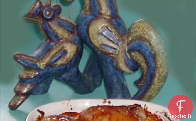 Poulet Glacé à l'Orange et à la Mélasse