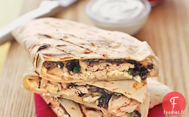 Quesadillas Au Poulet Grillé