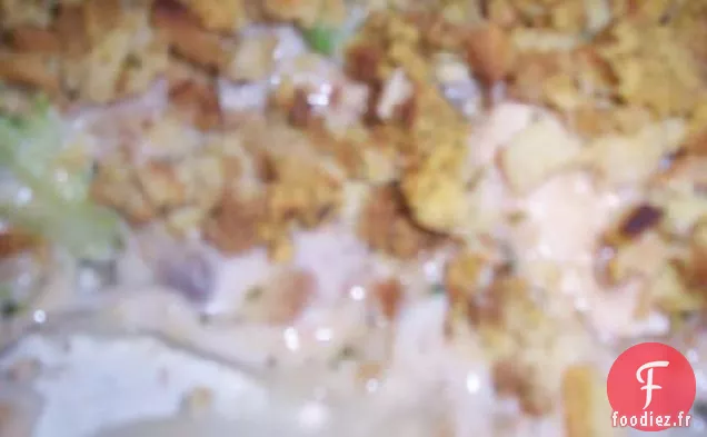 Cuire Au Four À Un Plat De Poulet Avec Des Légumes.