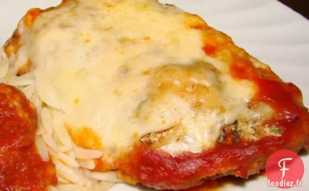Poulet Parmesan Simplement Cuit Au Four