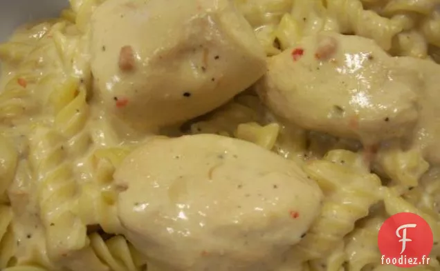 Poulet Crémeux à la Mijoteuse