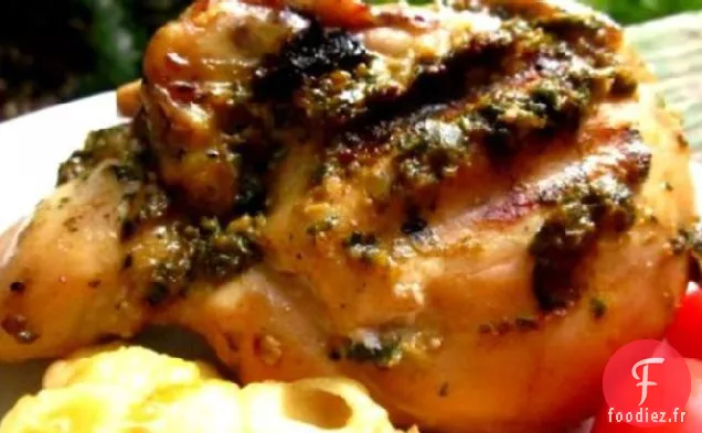 Poulet Grillé Aux Épices Marocaines