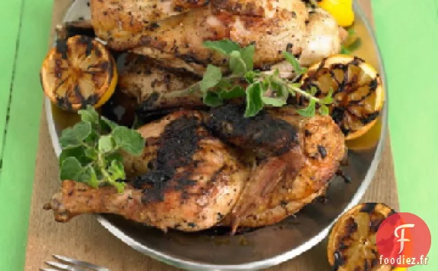 Poulet grillé au Citron et à l'Origan