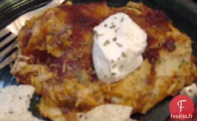 Enchilada de Poulet à la Mijoteuse