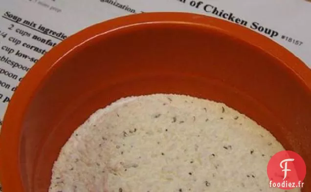 Substitut sain pour la Soupe à la Crème de Poulet