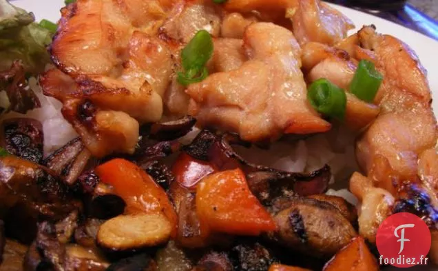 Poulet Désossé à l'Ail et au Bacon