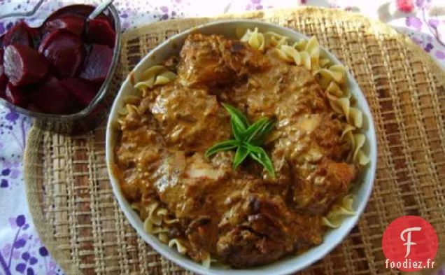 Poulet Hongrois Autocuiseur