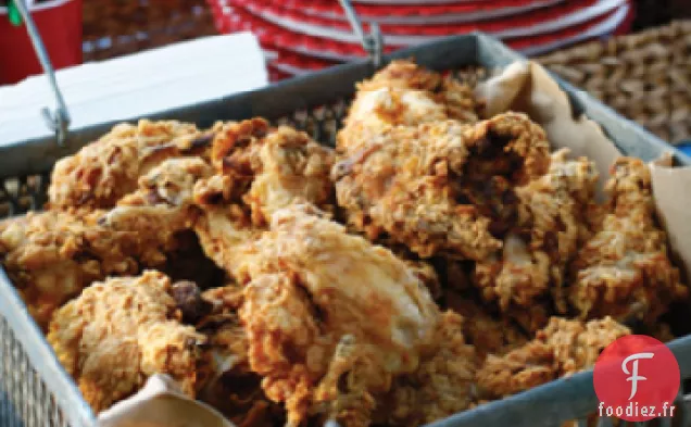 Poulet Frit Au Babeurre À Double Trempette