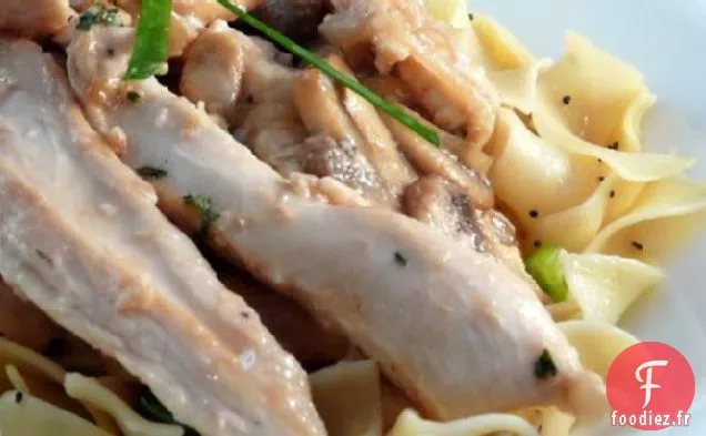 Poulet Stroganoff