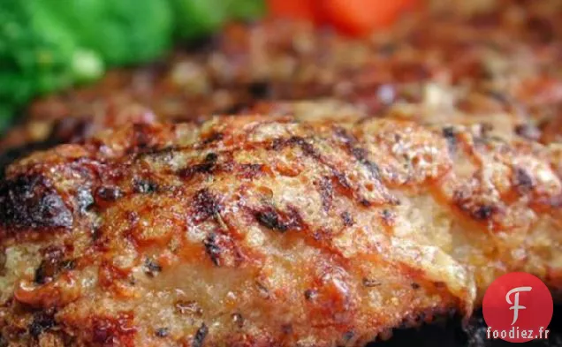 Poulet Pané au Parmesan Croustillant pour un