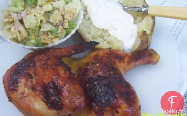 Poulet Glacé Au Miel Fumé
