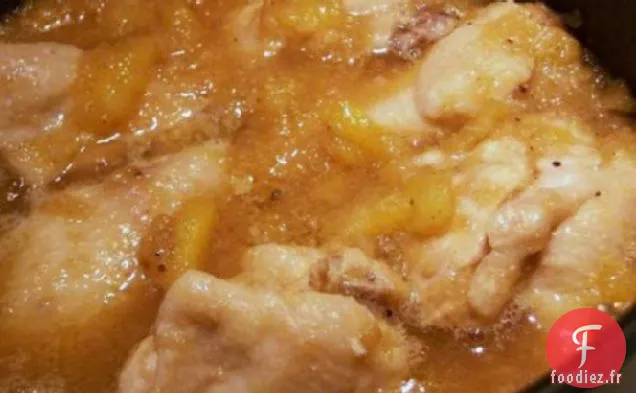 Poulet Assaisonné Aux Fruits