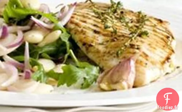Poulet Mijoté au Citron et au Thym