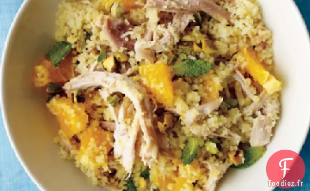 Poulet au Couscous et à l'Orange