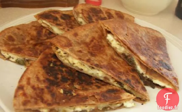 Quesadilla Souvlaki au Poulet