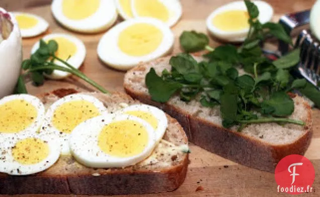 Oeuf et Cresson Habillés