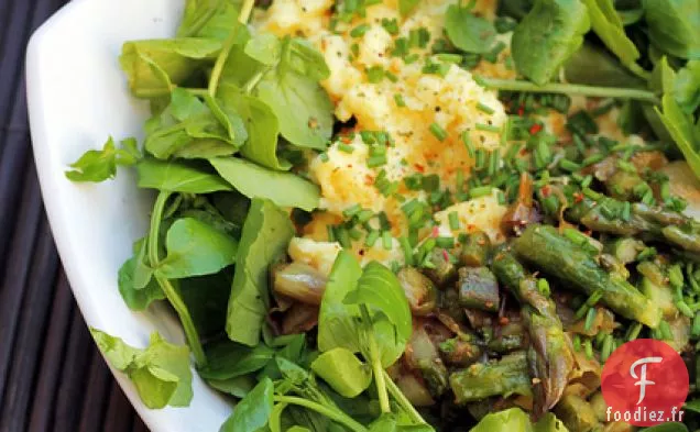 Œufs Brouillés, Asperges Et Cresson