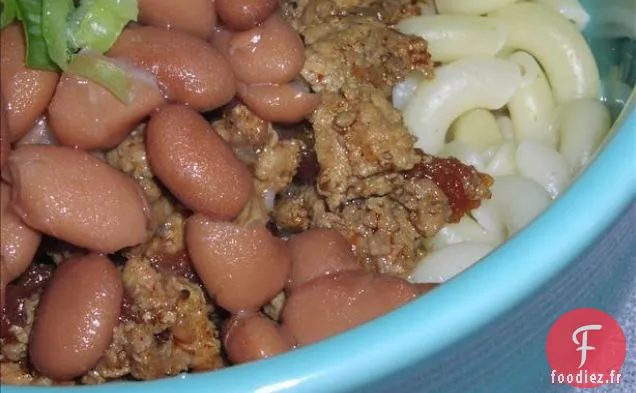 Chili à la Dinde Cincinnati à Quatre Voies Ww