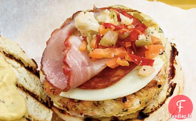 Hamburgers Muffuletta