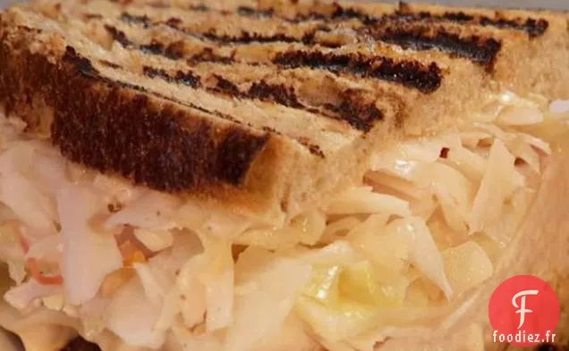 Reuben de Dinde Grillée
