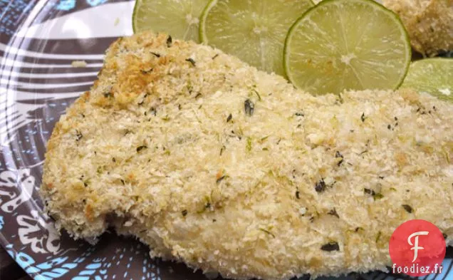 Poisson En Croûte De Noix De Coco Et de Citron Vert