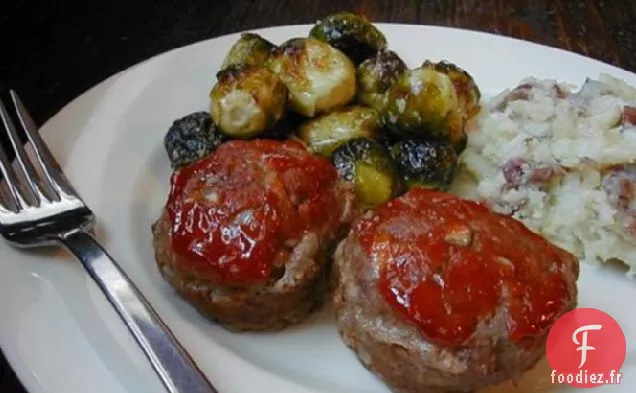 Mini Pains de Viande de Dinde de Cooking Light