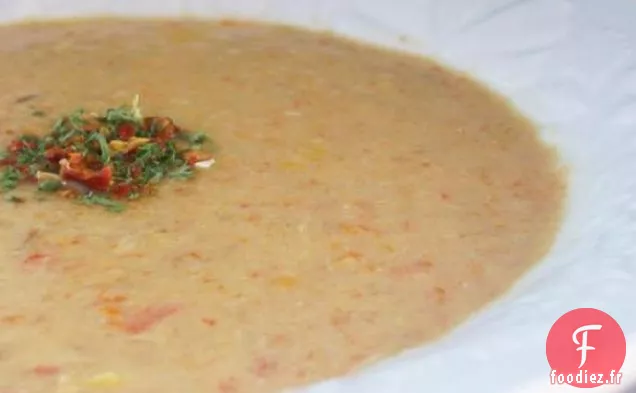 Soupe Crémeuse de Maïs et de Dinde
