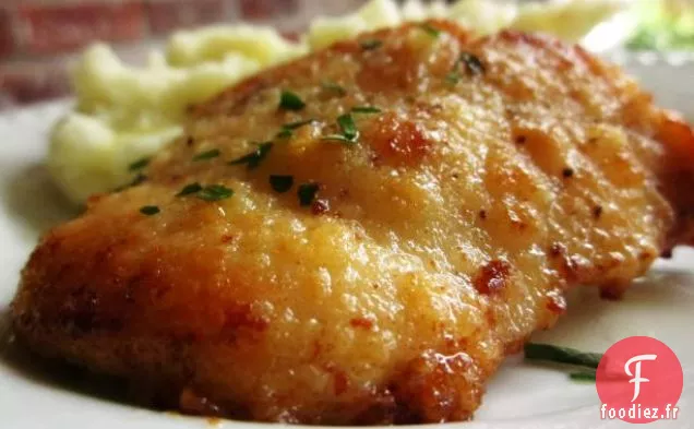 Dinde Au Beurre Aux Herbes et Sauce Balsamique À l'Oignon Caramélisé