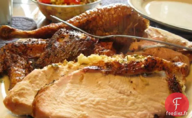 Poitrine de Dinde au Citron et au Basilic Grillé