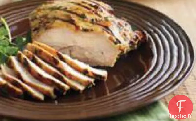 Poitrine de Dinde Grillée au Beurre