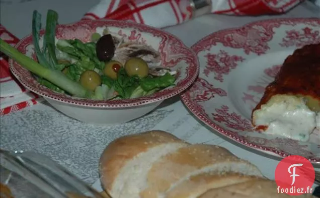 Cannellonis Aux Quatre Fromages