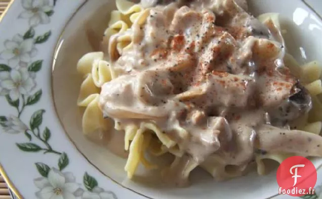 Marsala de Dinde - Utiliser les restes