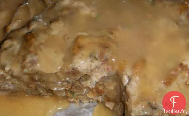 Dinde et Pain de Viande Farci